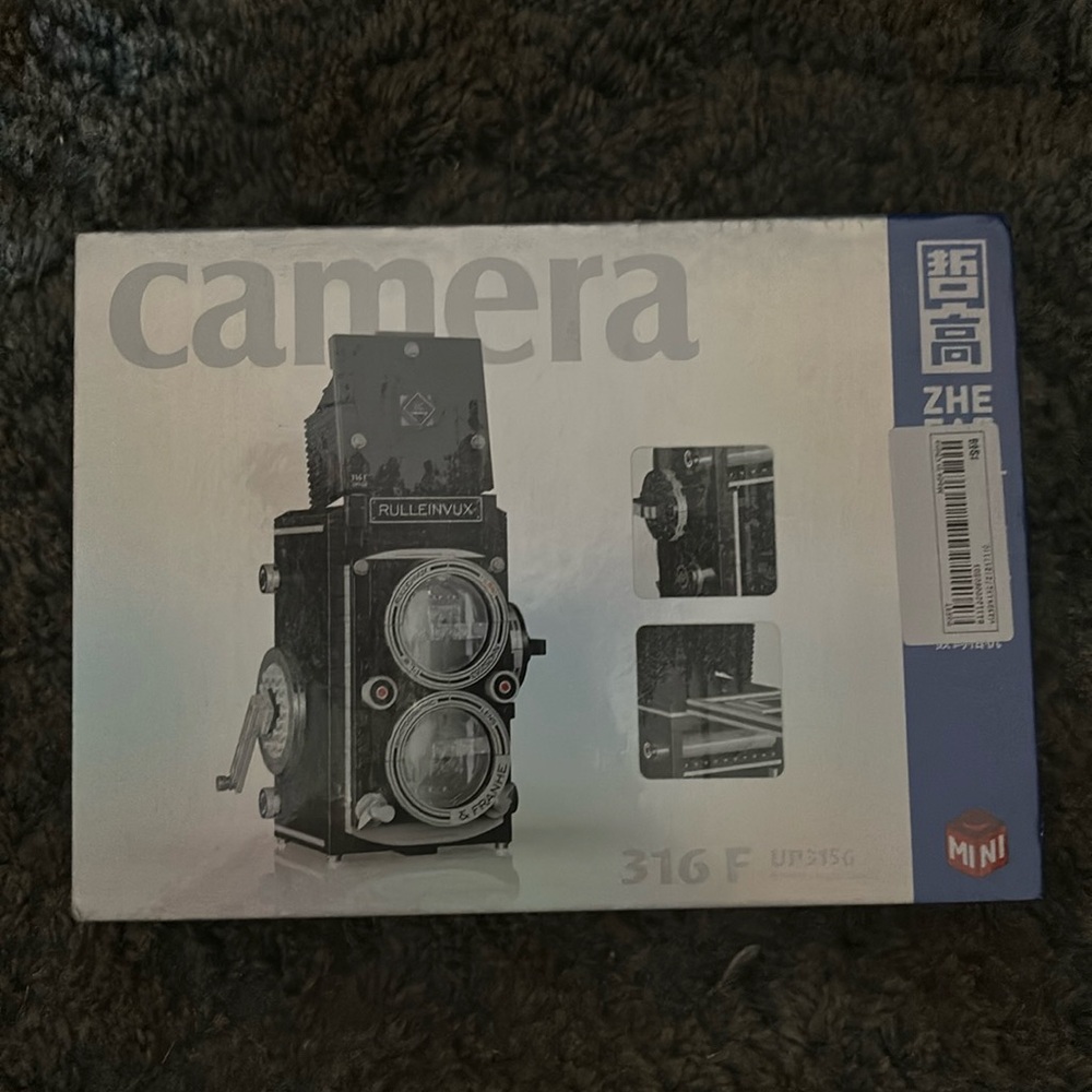 Lego camera building set